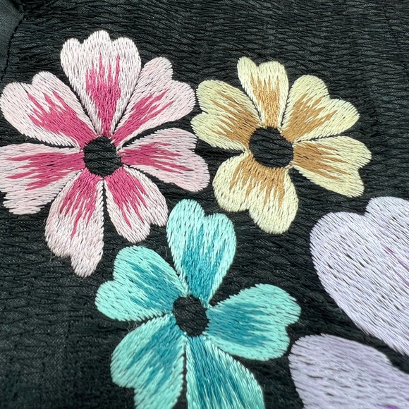 Slate New York Floral Embroidered Shift Dress - Picture 4 of 8